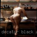 Decatur, black women hookup